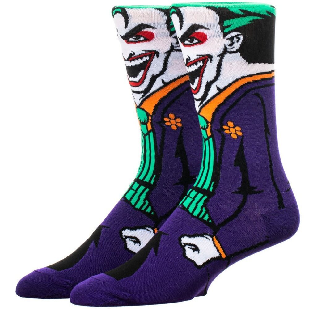 DC Comics Joker Crew Socks